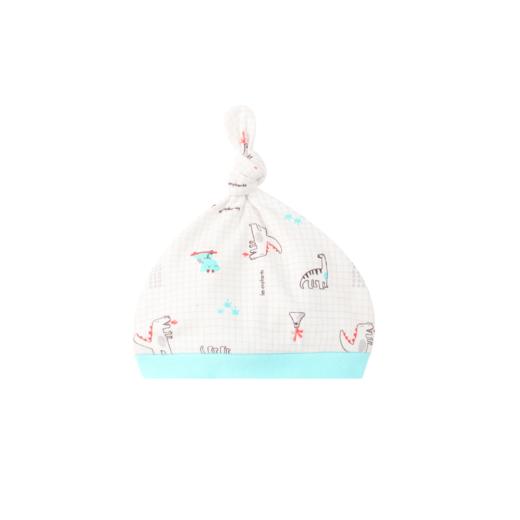 丽婴房-配饰类（秋）G3宝宝帽4_粉绿\浅绿 商品图0