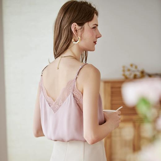 欧芮儿吊带背心女内搭外穿新款打底无袖蕾丝花边性感上衣 商品图6