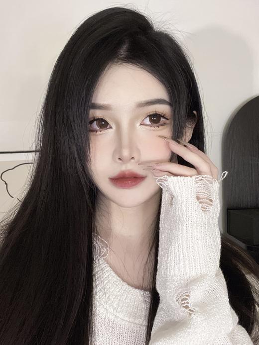 大直径年抛 agenscolor生椰拿铁美瞳 直径14.5着色14.4 韩国产 商品图9