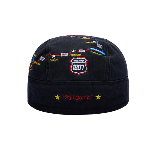 合作款1807刺绣头巾 商品图5