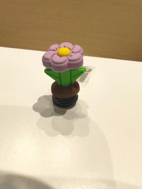 CROCS卡骆驰 配饰 智必星 3D紫色花朵