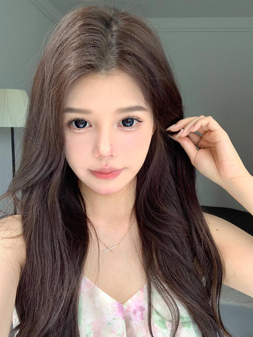 大直径年抛 agenscolor蓝色潮汐美瞳 直径14.5着色14.4 韩国产 商品图2