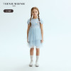TeenieWeenie Kids小熊童装春夏女童拼接网纱公主袖连衣裙TKOM246366I 商品缩略图1