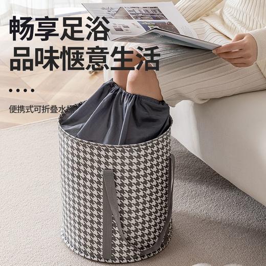 吴昕同款泡脚桶效果过膝泡脚专用桶熏蒸泡脚桶过小腿可折叠便携式 商品图1