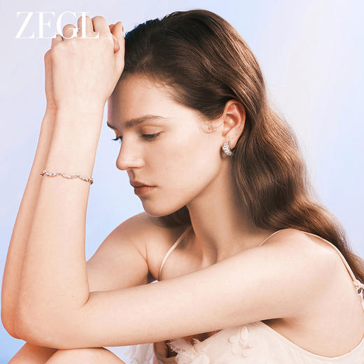 ZEGL设计师月映星河系列星星手链女小众精致2024新款925银手饰品 商品图2