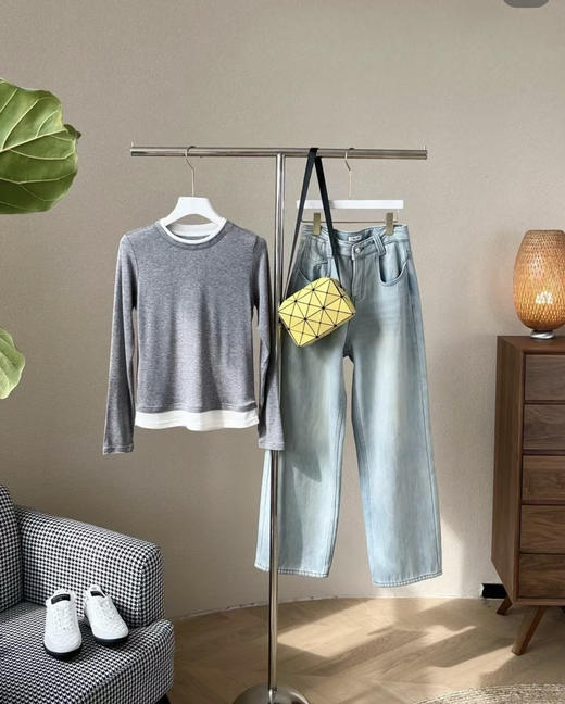 美洋同款假两件 商品图5