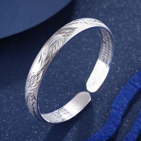 子佩集S999银【凤兮故里】手镯【MXSZ002】开口2403