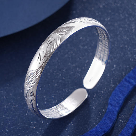 子佩集S999银【凤兮故里】手镯【MXSZ002】开口2403 商品图1