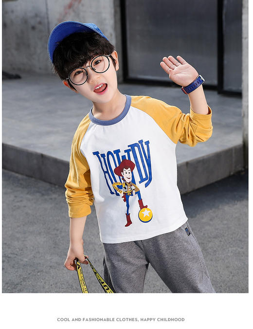 58元2件，单拍不发货！【特价清仓】贝叮熊纯棉休闲打底衫 商品图6