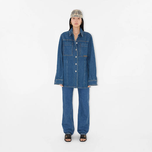 BURBERRY 巴宝莉 男女同款格纹棉质棒球帽 格子 8073370 A1450 商品图3