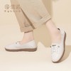 信诺真皮软底小白鞋2024新款春季平底单鞋运动休闲鞋女舒适可可鞋24C3097-6 商品缩略图6