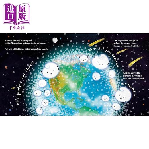 【中商原版】空气 Emily Kate Moon Puff 英文原版 儿童科普绘本 自然科学知识百科图画书 精装 进口读物4-8岁 All About Air 商品图1