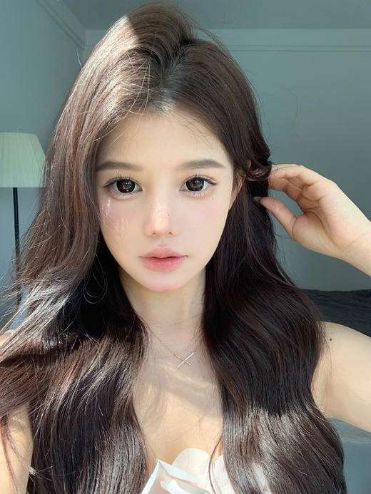 大直径年抛 agenscolor勃艮第红美瞳 直径14.5着色14.4 韩国产 商品图6