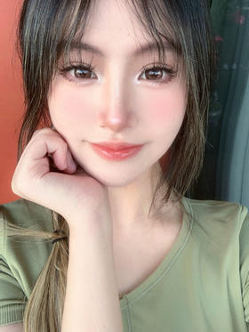 大直径年抛 agenscolor热带花酿美瞳 直径14.5着色14.4 韩国产