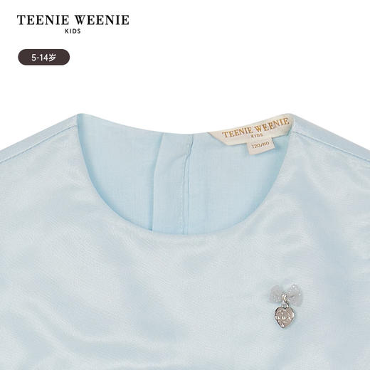 TeenieWeenie Kids小熊童装春夏女童无袖钻纱优雅连衣裙TKOW246367N 商品图5