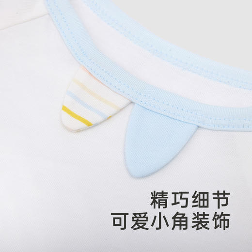 英氏[纯棉短袖套装]薄款夏季纯棉家居服套装空调睡衣两件套 商品图2