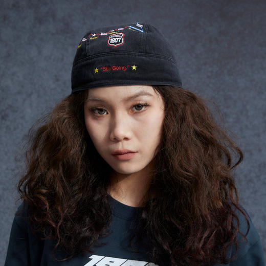 合作款1807刺绣头巾 商品图0