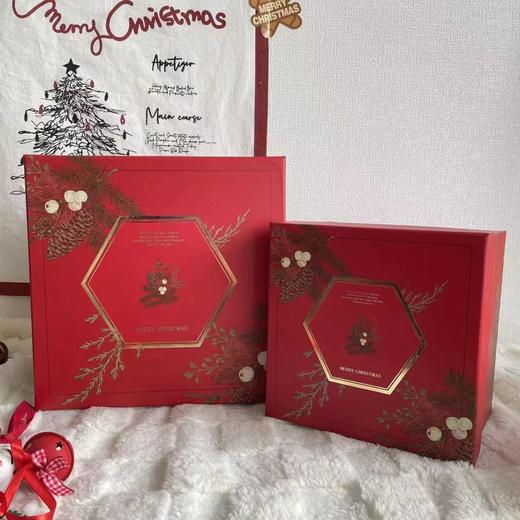 【琳琅】圣诞套二方盒/礼品盒（大号23*23*23小号17.5*17.5*12cm） 商品图6