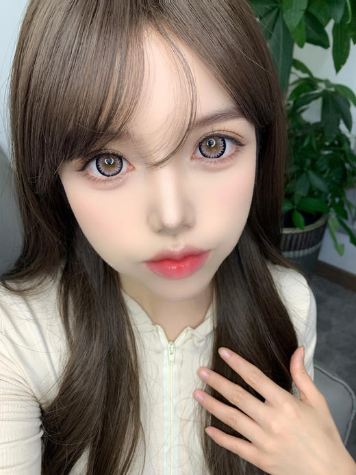 大直径年抛 agenscolor夏日甜果粉美瞳 直径14.5着色14.4 韩国产 商品图0