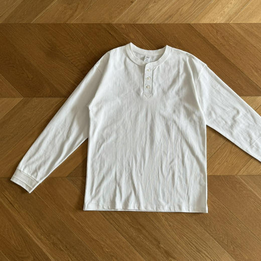 300克纯棉重磅水洗｜亨利领男T恤上衣【包邮+三天无理由退huan】 商品图12