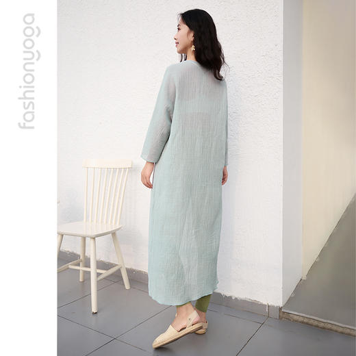 FM14390新中式禅风裙外搭 商品图2