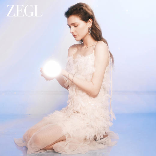 ZEGL设计师月映星河系列星星手链女小众精致2024新款925银手饰品 商品图3