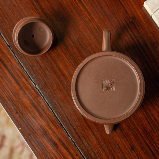 利永拼紫泥景舟高井栏壶 商品图3