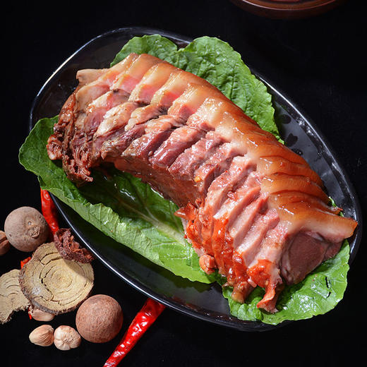 二月二-酱猪头肉500g，促销价22.9元/斤，预付23元，到店补差价 商品图3