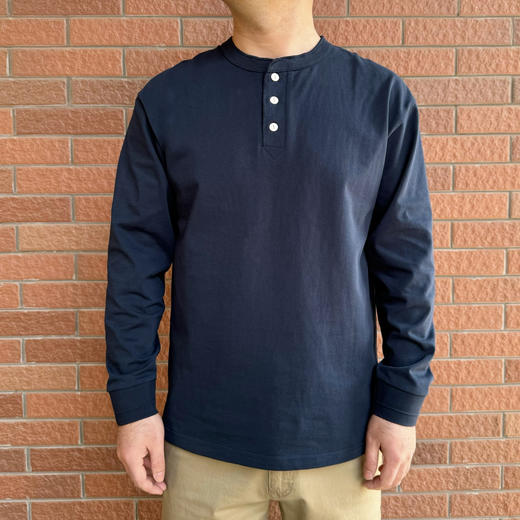 300克纯棉重磅水洗｜亨利领男T恤上衣【包邮+三天无理由退huan】 商品图3