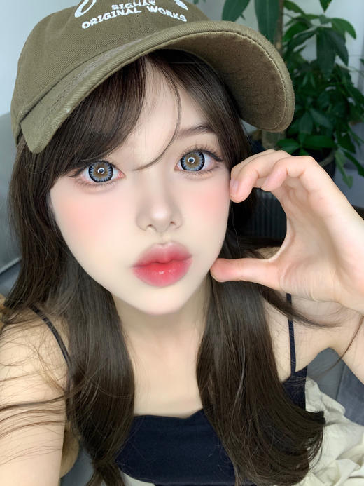 大直径年抛 agenscolor夏日甜果蓝美瞳 直径14.5着色14.4 韩国产 商品图6