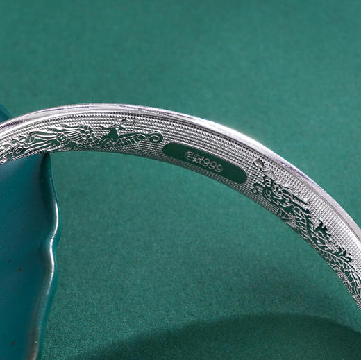 子佩集S999银【幽花树明】手镯【MXSZ003】推拉2403 商品图5