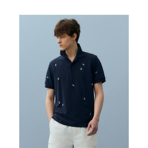 TeenieWeenie小熊男装POLO衫T恤男夏季TNHA246506NTNHA246506N 商品图3