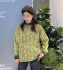 13WS圆领复古基础百搭毛织上衣41230（绿） 春季 403061032105 商品缩略图0