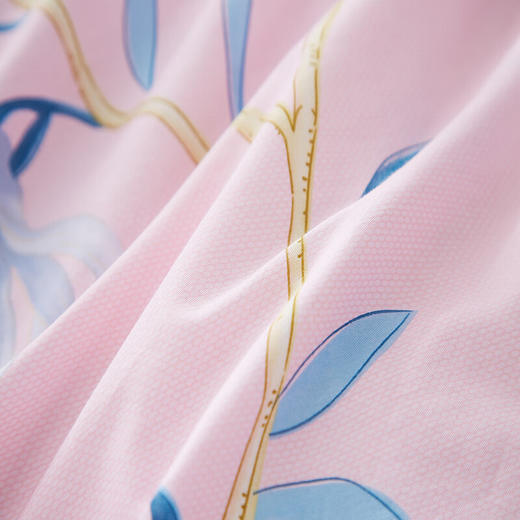 恒源祥四件套纯棉印花床单被套 如花美眷 1.5米/1.8米床（被套200*230） 商品图8