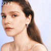 ZEGL设计师月映星河系列925银月亮耳环女2024新款高级感耳钉耳饰 商品缩略图4