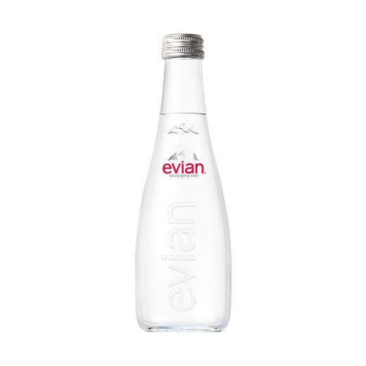 法国依云矿泉水玻璃瓶装330ml/020720 法国高端纯净饮用矿泉水 商品图3