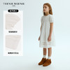 TeenieWeenie Kids小熊童装春夏女童全棉法式泡泡袖连衣裙TKOW246461N 商品缩略图2