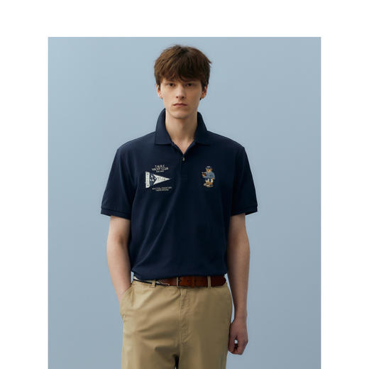 TeenieWeenie小熊男装POLO衫T恤男夏季TNHW246507ITNHW246507I 商品图2