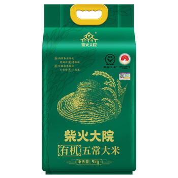 柴火大院 有机五常大米 5kg (东北大米 五常稻香米 十斤) 商品图6