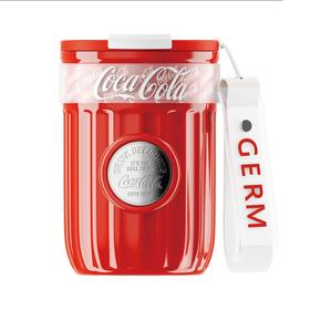 格沵（germ） 可口可乐联名款徽章系列保温杯 GE-CK23AW-B55系列 可乐红 400mL