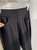 黑色休闲裤高腰显瘦垂感西装裤 新款秋冬女裤休闲直筒西裤 ASM125244 商品缩略图1