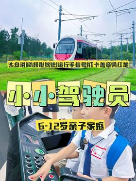 “小小驾驶员”——最美西郊线研学亲子半日营职业体验系列