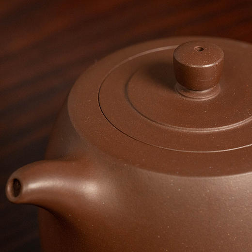 利永拼紫泥景舟高井栏壶 商品图2