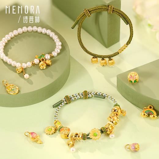 等一朵花开 郁金香-郁到爱意 挂坠吊坠女款MEMORA诗普琳HP649301 商品图4