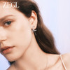 ZEGL设计师月映星河系列925银月亮耳环女2024新款星星耳钉耳饰品 商品缩略图1