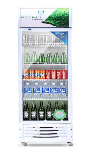 动态识别冷藏售货柜 (328L立式直冷） 商品图1