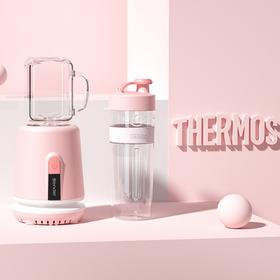 膳魔师 多功能食物料理机EHA-2264A-PA梅森杯：400mL  果汁杯：600mL