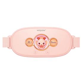 沃品（WOPOW）WM01暖宫腰带大姨妈神器例假生理期暖腹贴痛经月经按摩发热暖 粉色