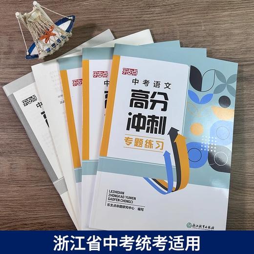 乐支点中考语文高分冲刺浙江省中考统考适用九年级初三中考复习书 商品图1