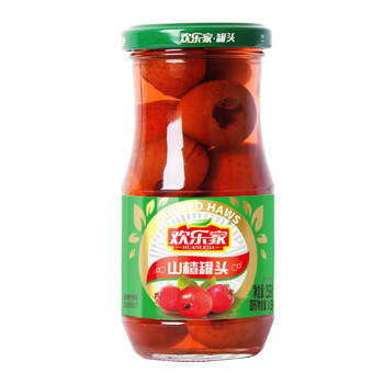 欢乐家山楂罐头256g*12瓶 新鲜水果罐头 礼盒送礼 休闲零食 商品图2